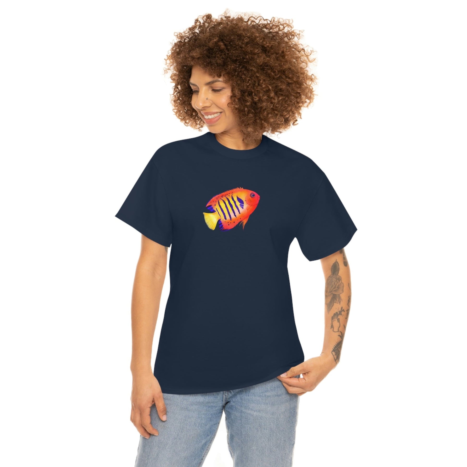 Simple Flame Angelfish Shirt - Reef of Clowns