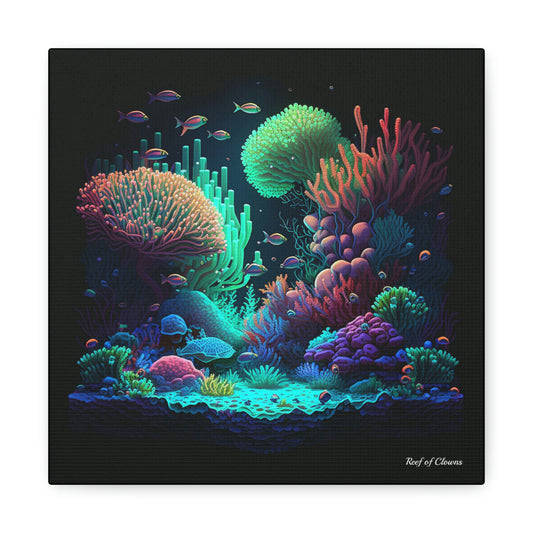 Reef Magic (Canvas Art) - Reef of Clowns