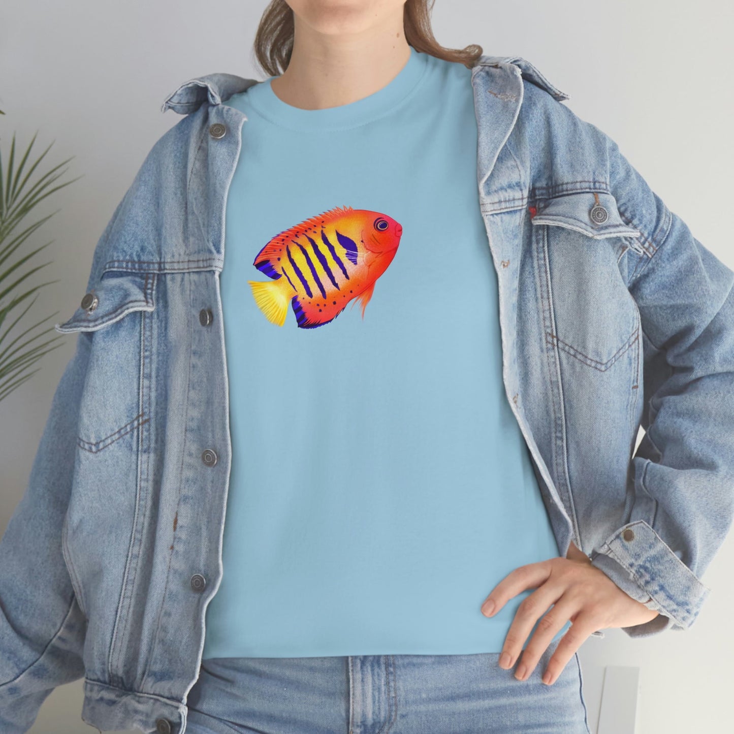 Simple Flame Angelfish Shirt - Reef of Clowns