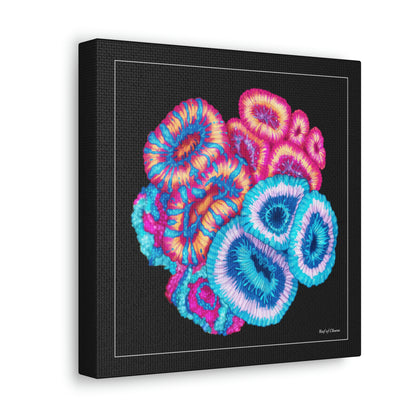 Acanthastrea Coral Garden (Canvas Art) - Reef of Clowns