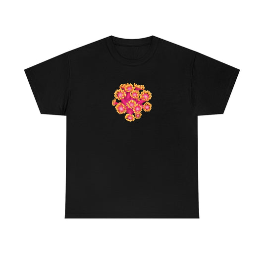Simple Golden Inferno Goniopora Shirt - Reef of Clowns