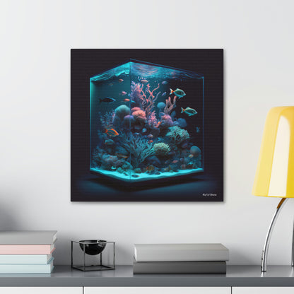 Mesmerizing Reef Aquarium (Canvas Art) - Reef of Clowns