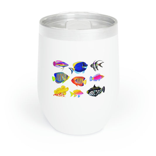 Fish Collection Chill Wine Tumbler - Reef of Clowns