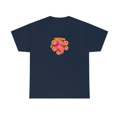 Simple Golden Inferno Goniopora Shirt - Reef of Clowns