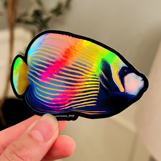 Emperor Angelfish (Holographic) - Reef of Clowns