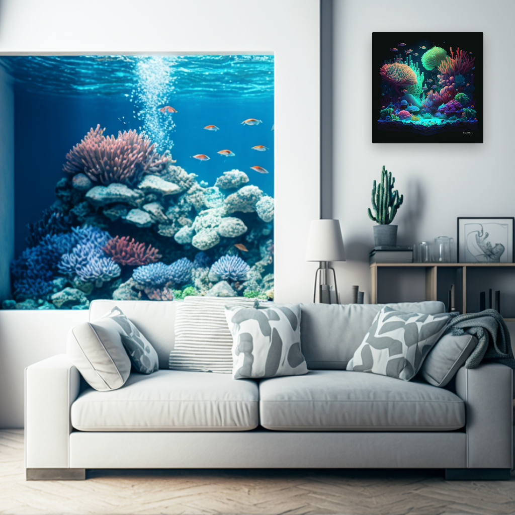 Reef Magic (Canvas Art) - Reef of Clowns