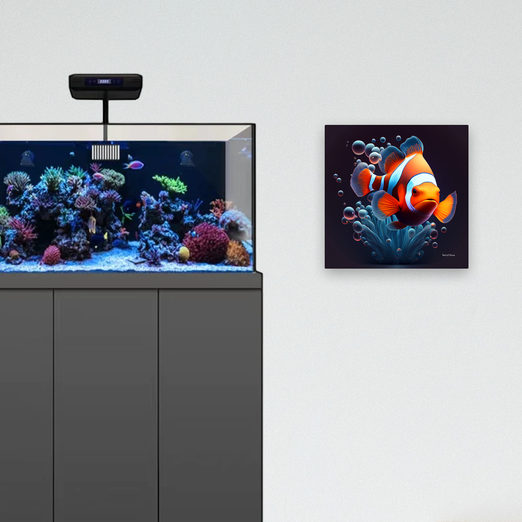 Hello Clownfish (Canvas Art) - Reef of Clowns