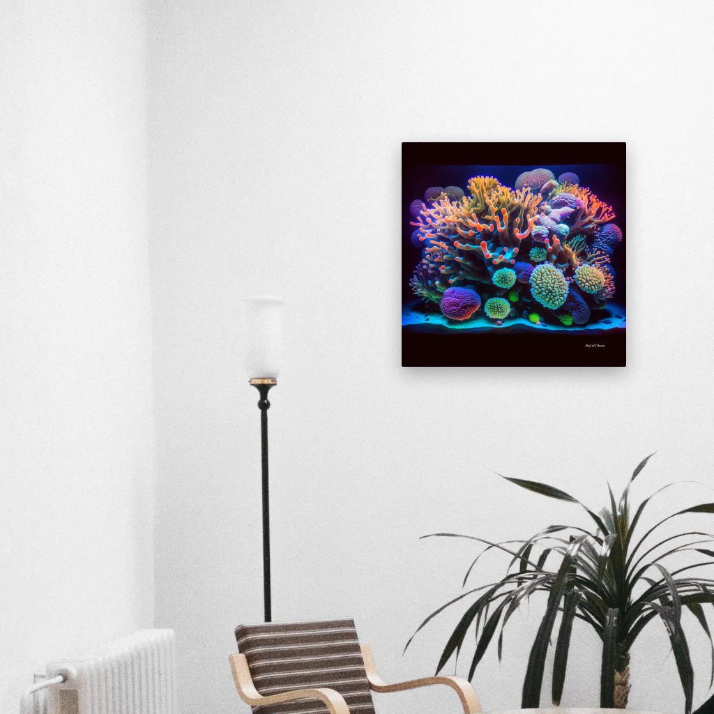 Coral Composition (Canvas Art) - Reef of Clowns