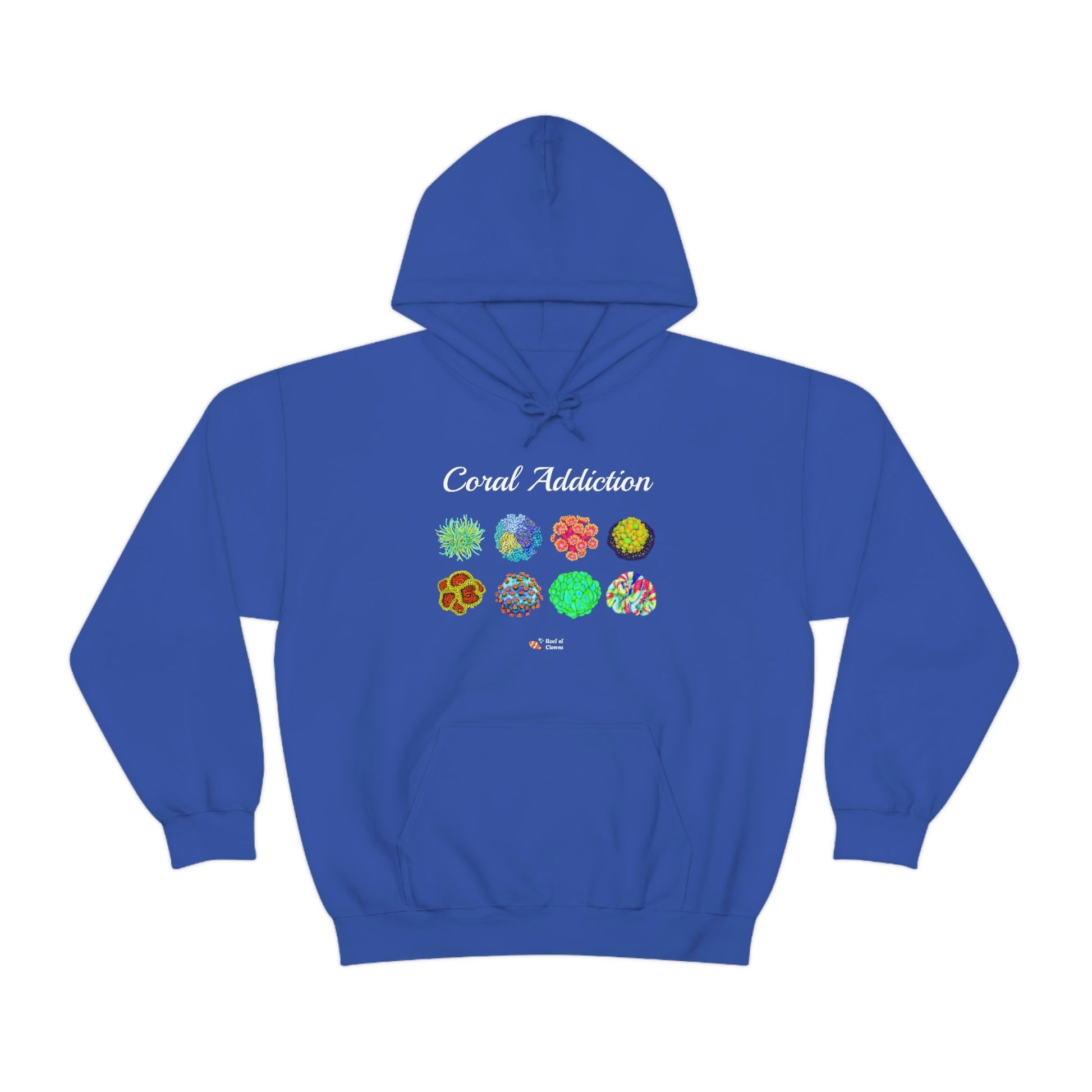 Coral Addiction Hoodie - Reef of Clowns