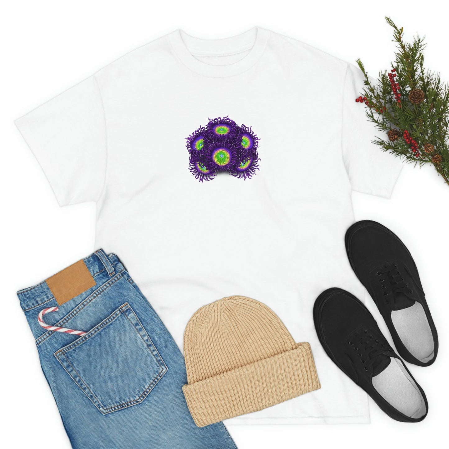 Simple Sunny D Zoanthids Shirt - Reef of Clowns