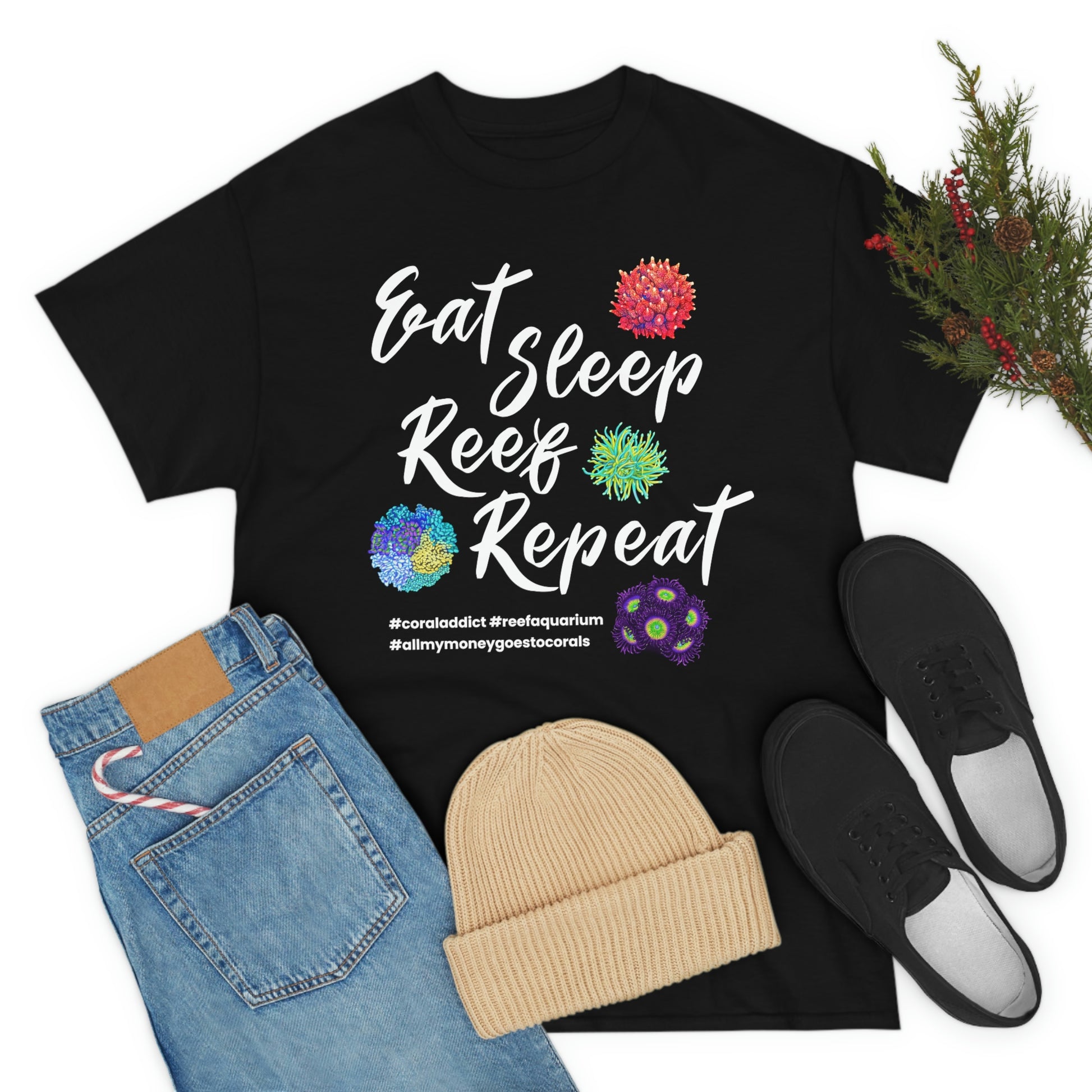 Eat Sleep Reef Repeat Shirt - Reef of Clowns