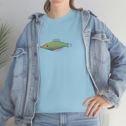 Simple Harlequin Filefish Shirt - Reef of Clowns