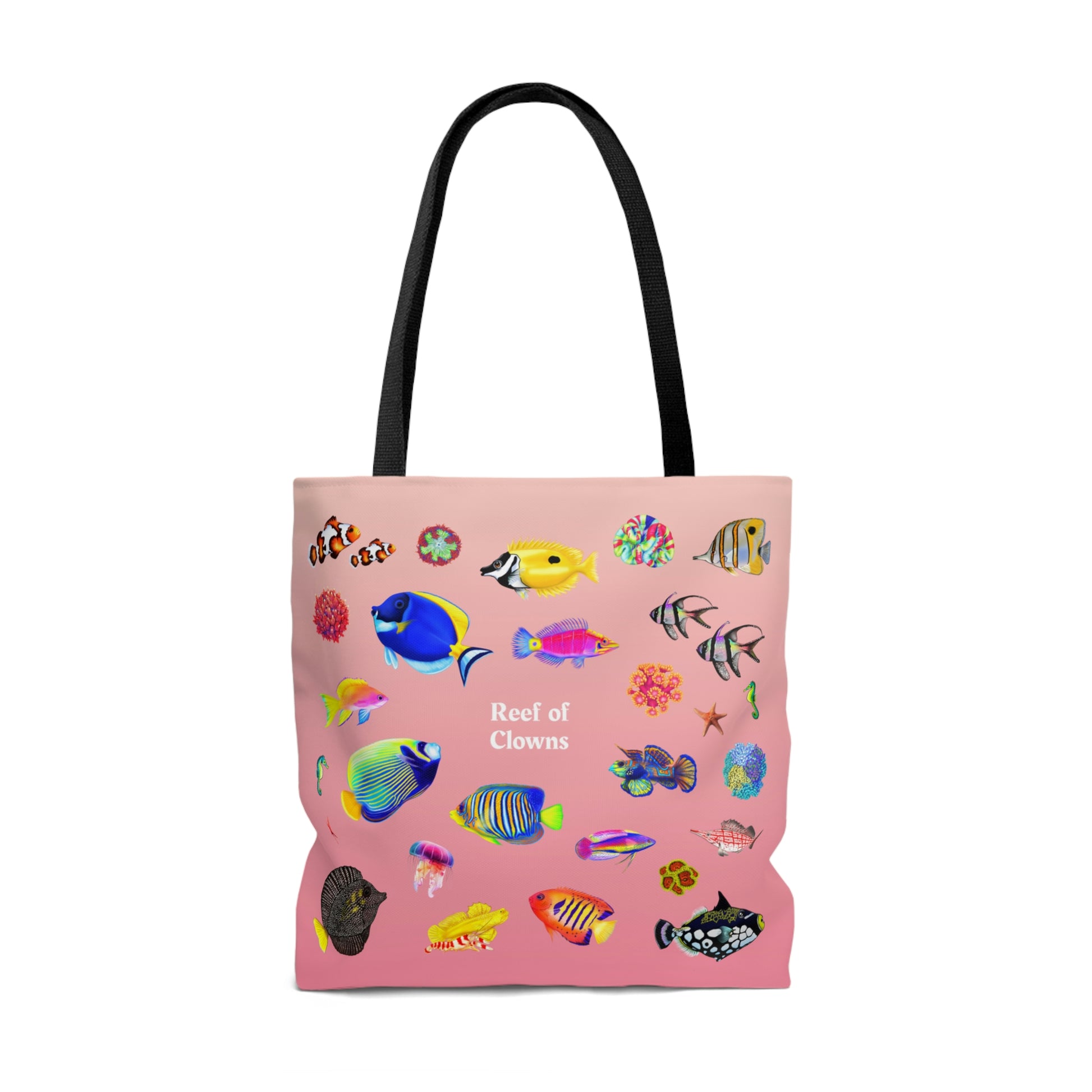 The World of Fish & Corals Bag (Peach) - Reef of Clowns