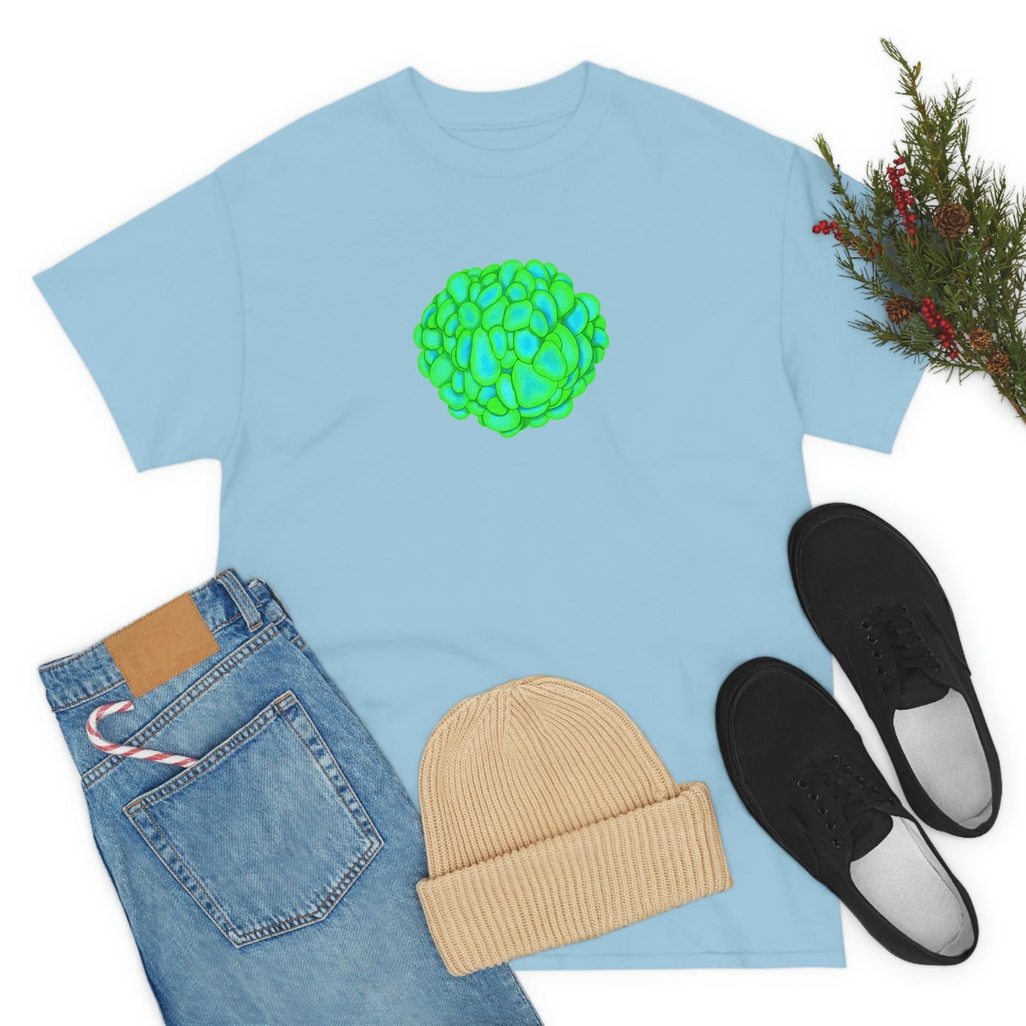 Simple Neon Bubble Coral Shirt - Reef of Clowns