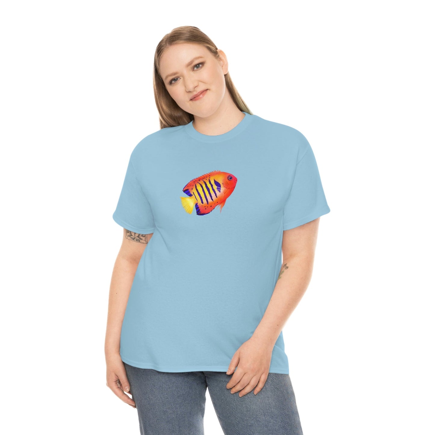 Simple Flame Angelfish Shirt - Reef of Clowns